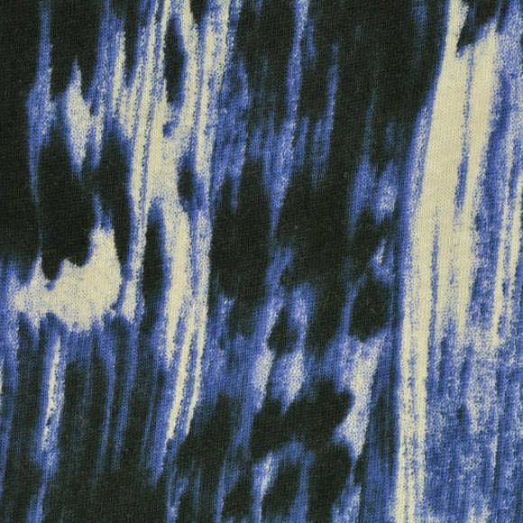 Simply Vera Wang Sz XS Womens‎ BLUE Black STRETCH Cotton Pullover T-Shirt TOP - Picture 9 of 9